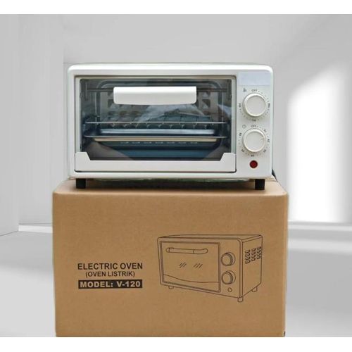 Original 25L Countertop Microwave Oven with Grill, Rotary Knob Control Electric Oven for Baking & Roasting, Includes Baking Tray, Rack & Food Clip