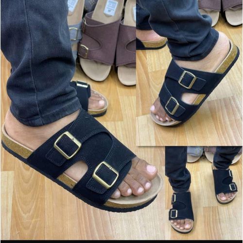 Quality Unisex Leather Pam Birken Slippers