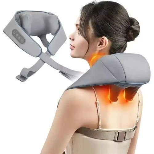 Neck And Shoulder HEAT Body MASSAGER - Muscle Massager