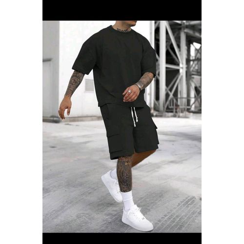 Men's Top with compact knickers - Black