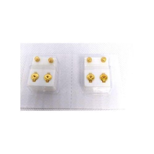 Stud Earrings/tondo For Piercing Baby Ear,nose Earing X2