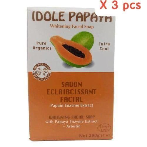 Idole Papaya facial Soap - 200g X 3