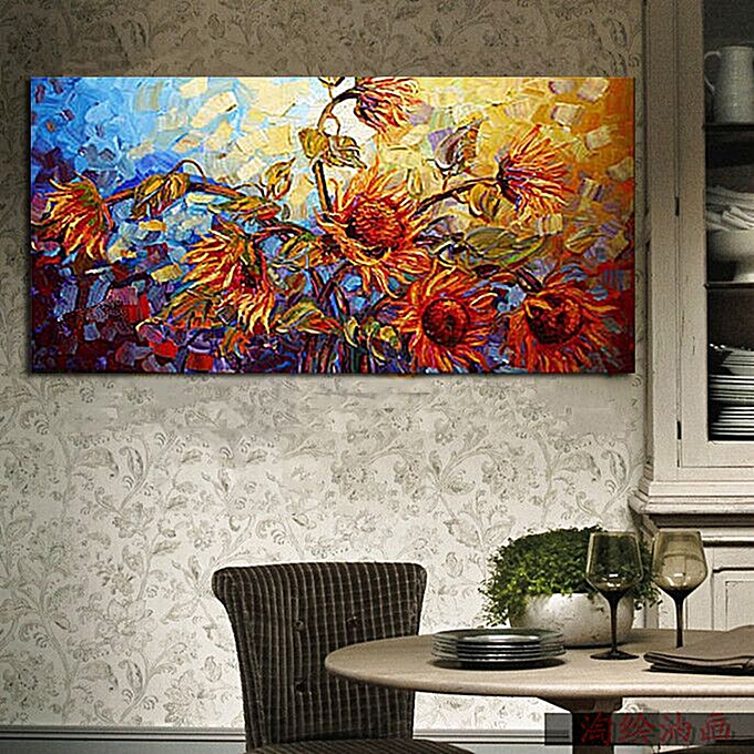 Generic Large Modern Abstract Hand painted Art  Painting 