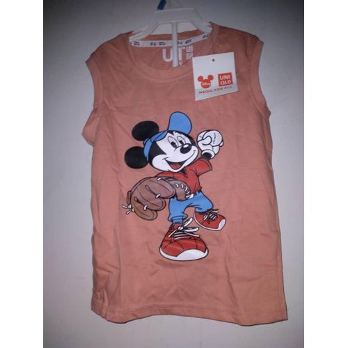 Armless Unisex Cartoon Characters Tops