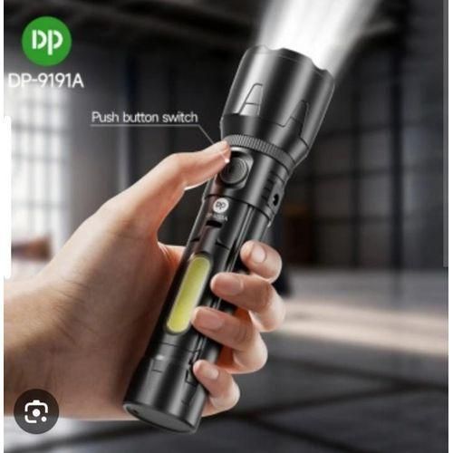 High Bright Portable Handheld LED Touch Rechargeable Flash Light-Dp-9191A/B