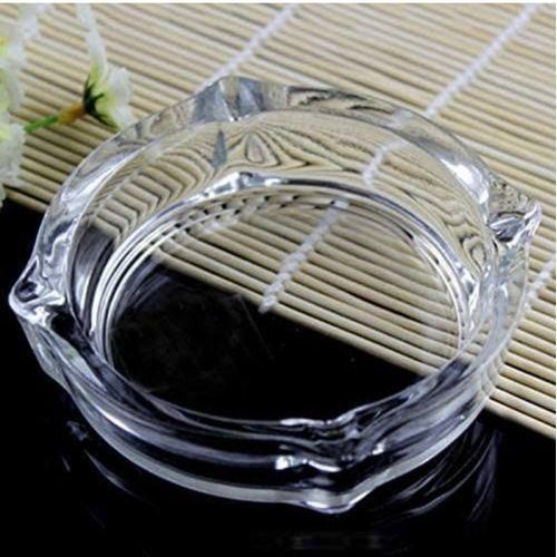 Multifunctional Table/Console Decorative Center Piece - Unique Vintage Cut Glass Ashtray - Pressed Glass Ashtray.