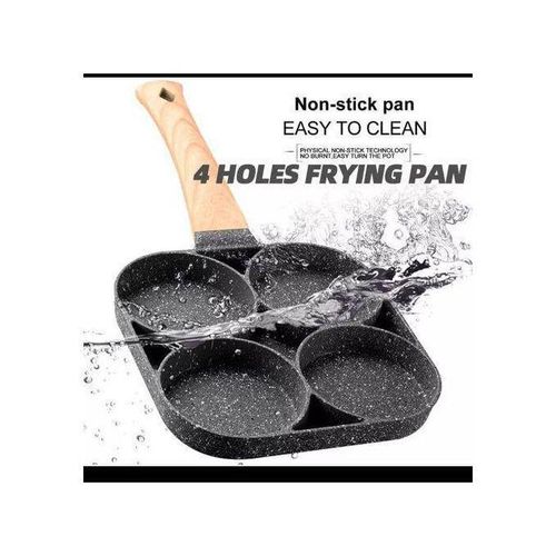 4 Holes Omelette, Burger Non Stick Fry Pan