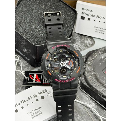 GA-100-1A1 Men's Ana-Digi Resin Band Sport Authentic Luxury Watch
