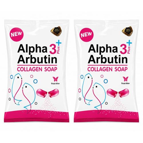 Sunburn Clearing Collagen Soap 80g (2 pieces)