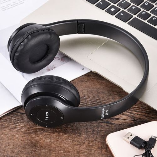 Wireless Bluetooth 5.0 Stereo OverEar Foldable Headphones