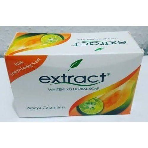 Papaya Herbal Bathing Soap 125g-2 piece.
