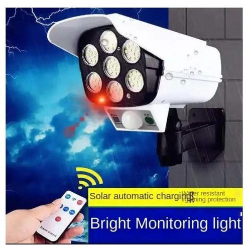 Motion Sensor Solar Security Light With remote control