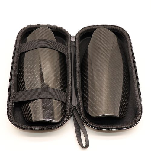 Carbon Fiber Adult Football Shin Pads Light And Anti-collision-with Box