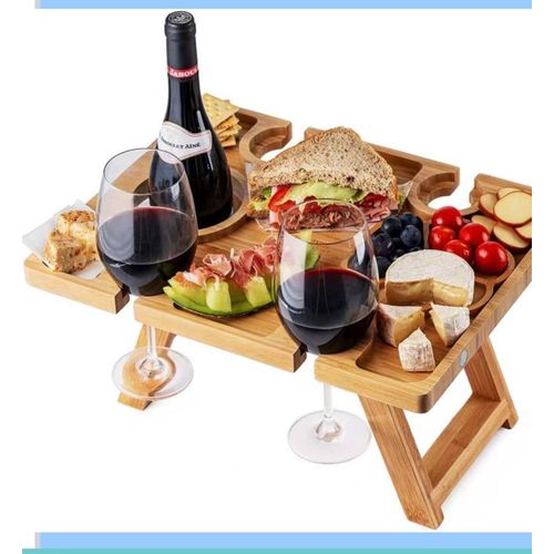 Bamboo wine carrier&tray