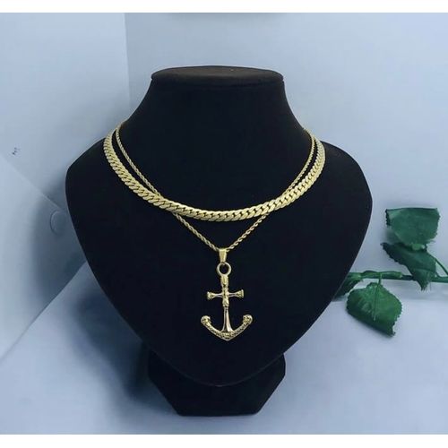 2 SET DUBIA LUXURY MENS NECKLACE