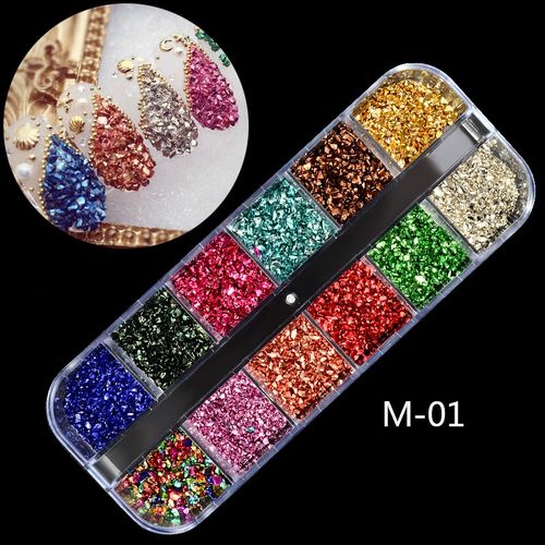 50/100pcs/Bag 11mm Korea Hollow Heart Pearl Nail Art Charm Jewelry Sticker  Pearls Decorations Graduated Color For nails Design