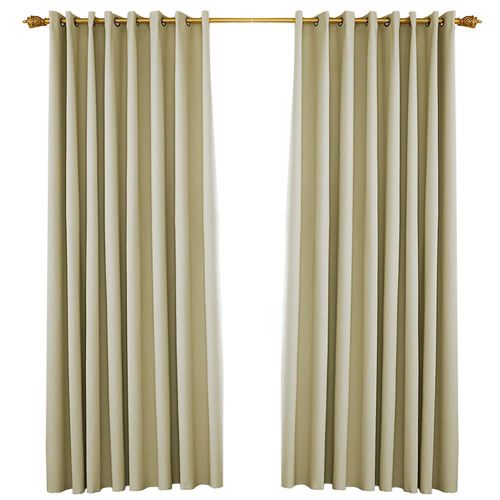 1Pair Blackout Curtains for Bedroom Room Curtains ,134*210cm (53*83in)