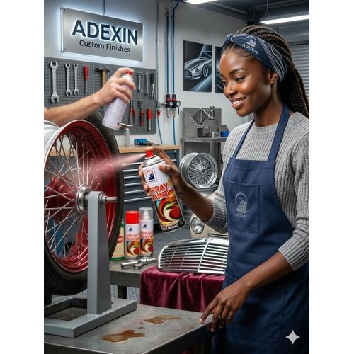 High Quality VIBRANT RED Spray Paint – Multipurpose Spray Gloss Finish for Metal, Wood, Plastic & More – Smooth, Quick-Dry Finish Aerosol DIY Spray Paint for metal wood wall Indoor & Outdoor Use -450ml RED