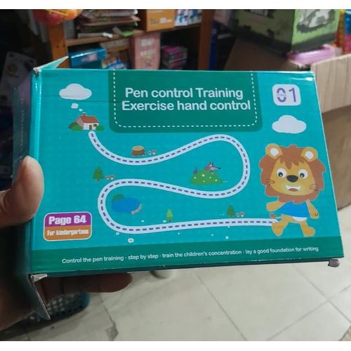 Pen control training exercise hand control