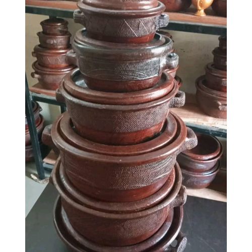 6PCS Set Diecast Non-Stick Pots-Granite