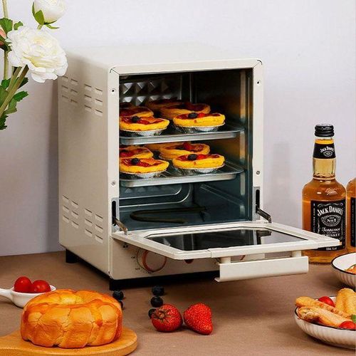 Mini Vertical Electric Oven 3-Layer Baking Position Multifunctional Oven Explosion-Proof Safety Small Oven