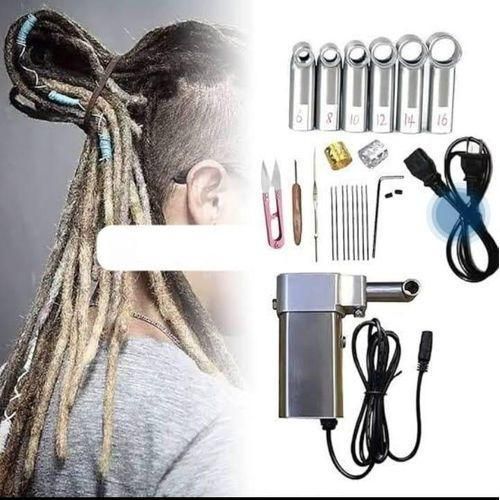 Electric Handheld Portable Dreadlock Maker, DIY Hair Braiding Extensions Machine