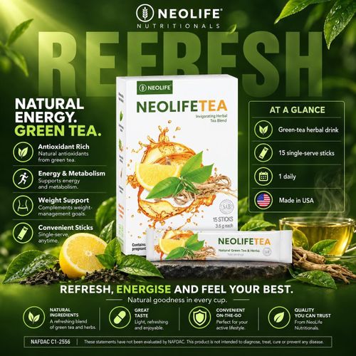 Herbal Green Tea Mix 15 Sticks - Energy & Metabolism Drink