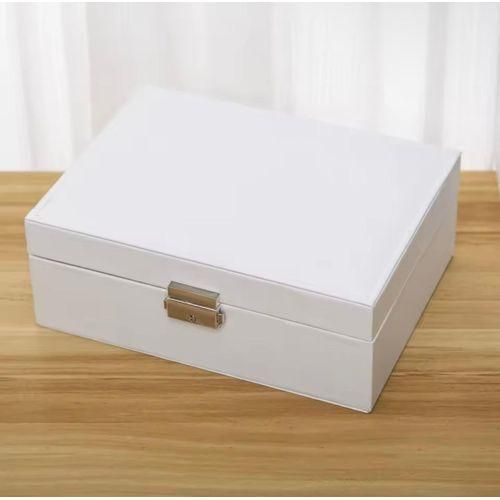 Large Capacity Jewelry Storage Box With Lock