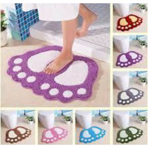 Fluffy Footprint Footmat 3pieces