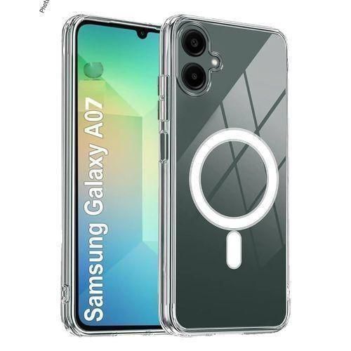 Samsung Galaxy A07 MagSafe Transparent Back Case