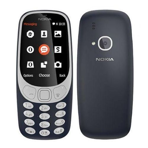 3310 Classic Mobile Phone Dual SIM Long Of DARK BLUE