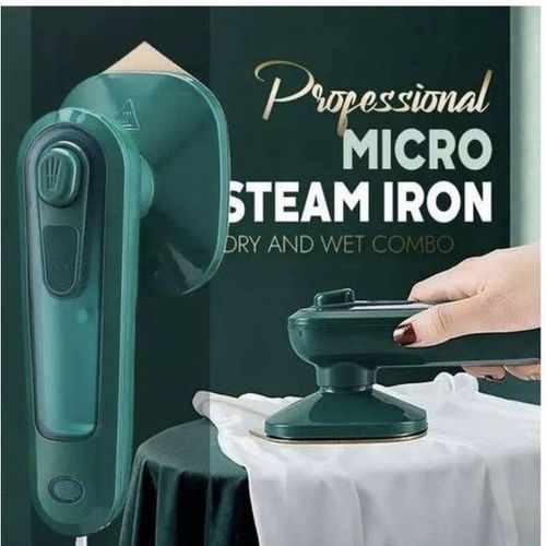 PORTABLE MICRO STEAM HANDHELD WET AND Dry IRON FOR TRAVEL AND HOME