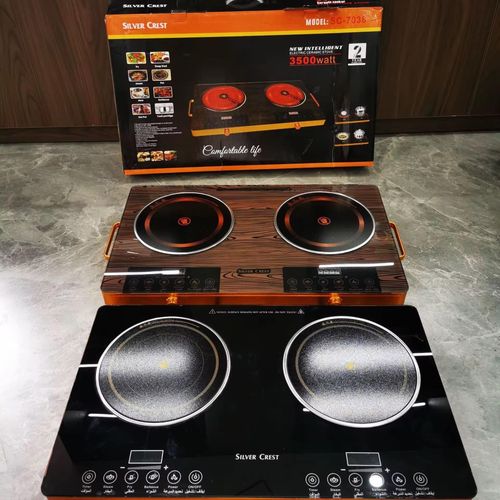 3500watt Double Burner Induction Cooker - LED Touch & Knob Control - High-Power Electric Stove / New Inteliigent Electric Ceramic Cooker