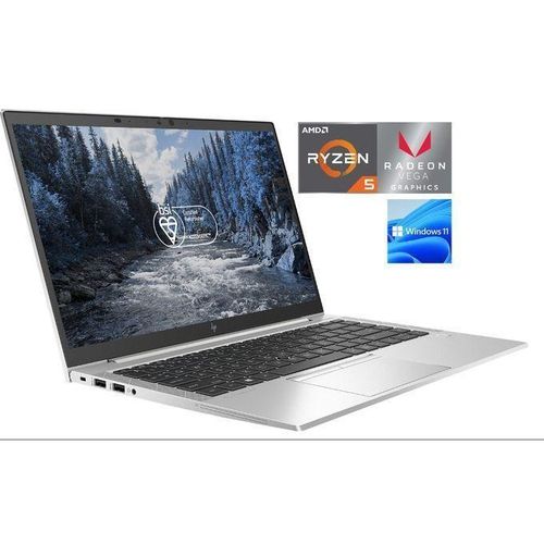EliteBook 835 G8- Ryzen 5 Pro- Up to 4.5GHz- 16GB RAM- 256GB SSD 11TH GEN-Backlit Key-FP Reader WIN 11 PRO+BAG