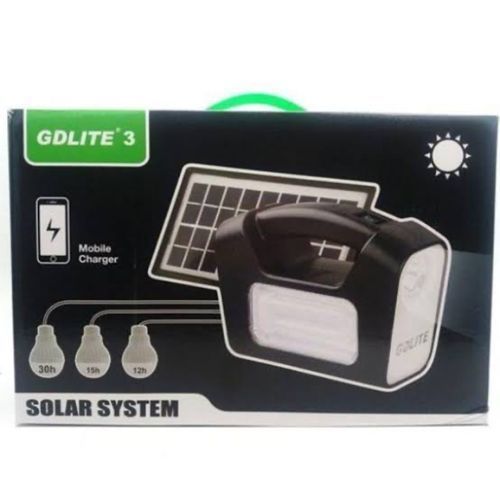 Solar Rechargeable Kit For Homes And Offices