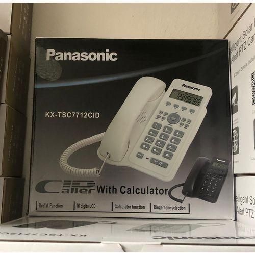 Panasonic intercom KX-TSC7712CID + caller ID and Calculator