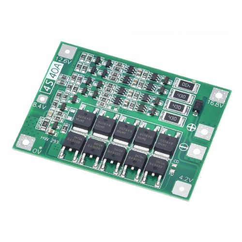 Battery Protection Board 4s 40a 12.6v Li-ion Lithium Battery 18650 Charger Pcb Bms Protect