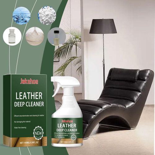 Deep Leather Stain Cleaner, Car Seats Deep Cleaner, Sofa Seat Leather Deep Cleaner, Leather Shoe Cleaner, Car And Home Interior Cleaning, Refurbishing, Maintenance, and Polishing Cleaner, All Leather Cleaner and Conditioner Formula Deep Cleans