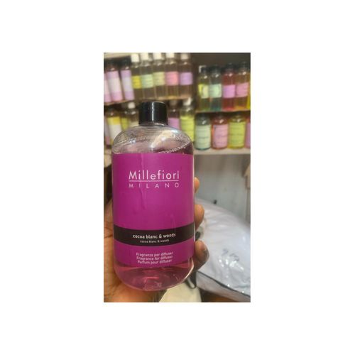 Millefiori Milano Cocoa Blanc & Woods 500ml Refill Diffuser