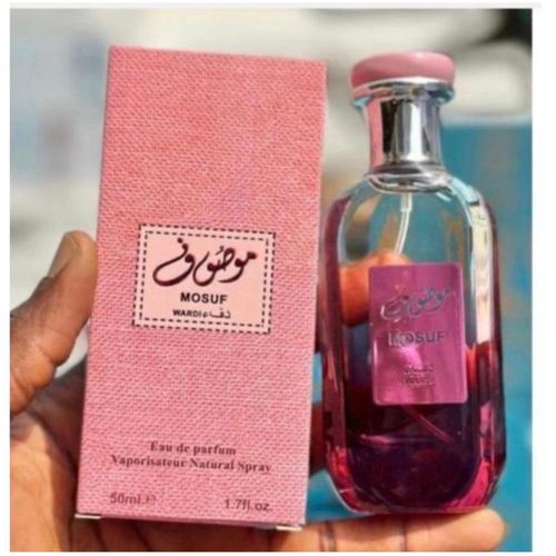 Mosuf Wardi Eau de Parfum - 50ml - Long-Lasting Floral Fragrance for women NAFDAC A2-103589