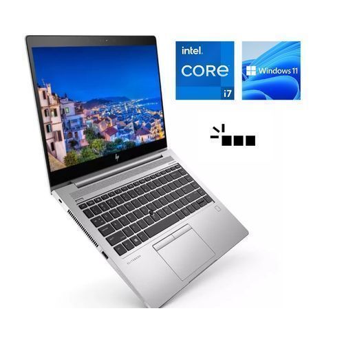 EliteBook 840 Intel Core I7- 16GB RAM512GB SSDBacklit KeyboardFP Reader Windows 11 Pro BAG