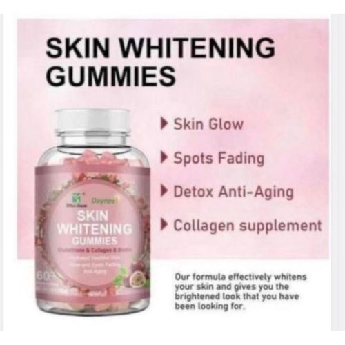 Skin Whiten Glutathione, Collagen & Biotin Gummies