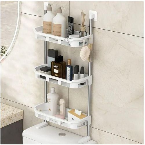 Multifunctional Rack Shelf Above CloseStool - Free Punching.