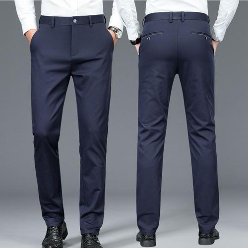 1 Men's Corporate Quality Office Plain Suit Trousers