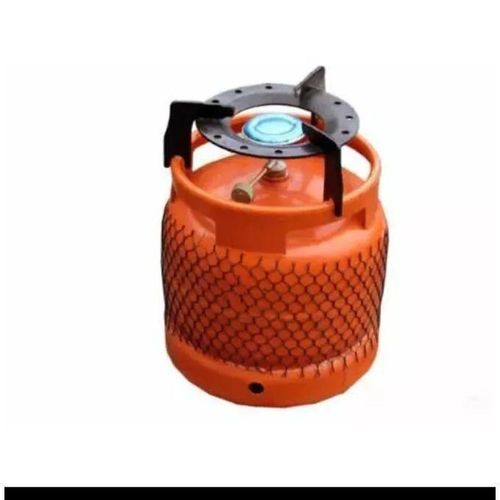 3kg Refillable Camping Cylinder With Black Burner