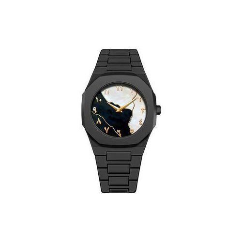 Valenzo Arabic Black Luxury Business Wrist Watch for Men