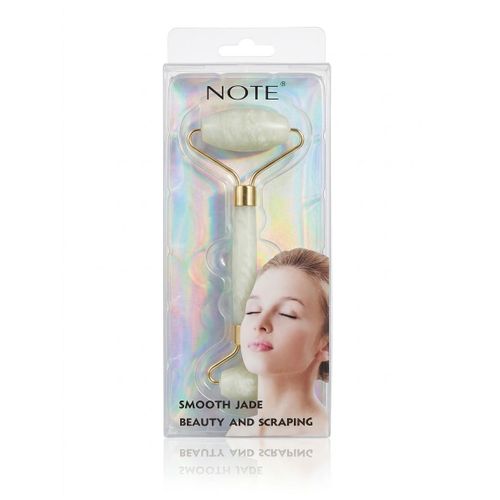 Dual-Ended Jade Facial Roller – Natural Face Massager & Anti-Aging Beauty Tool