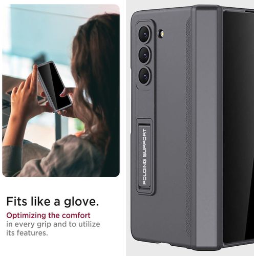 Samsung Galaxy Z Fold 6 Quality Leather Flip Case