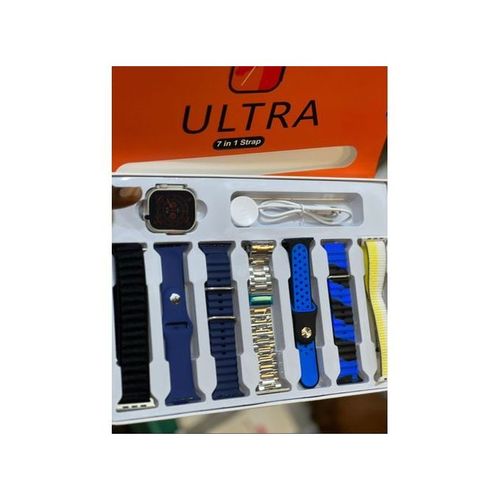 Ultra 8 Smart Watch With 7in1 High Quality Straps