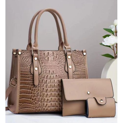 3 in 1 Ladies Classy Big Bag